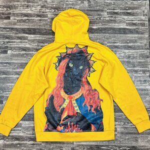 RipnDip Jermsus Supernova Hoodie Gold Relaxed Baggie Hooded Sweatshirt